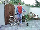 [Luann on her Bike]