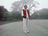 [Luann in the fog]